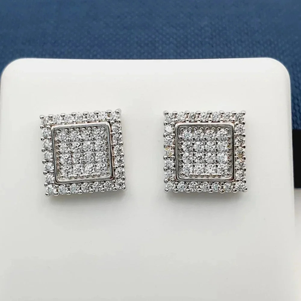 "925 Sterling Silver Plated CZ Earrings, EVBRS441